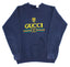 Gucci 90's Bootleg Crewneck XL *Navy*