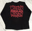 Marilyn Manson '94 'Satanic Army' XL L/S *Faded/Distressed*
