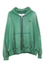 Reconstructed Hoodie Green Paint-Splatter 1/1 (Oversized XL)