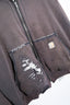 Reconstructed Heavyweight Carhartt Hoodie Shredded Pocket w/ Moncler Lining 1/1  (XXL)