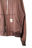 Reconstructed Carhartt Hoodie Brown Lightweight 1/1 (Small)