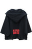 Reworked Slayer 'Divine Intervention' Inside-out Cropped Sleeve Hoodie *1 of 1*