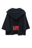 Reworked Slayer 'Divine Intervention' Inside-out Cropped Sleeve Hoodie *1 of 1*
