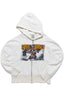 Reworked '87 Guns N' Roses 'Appetite For Destruction' Zip Hoodie 2XL *1 of 1*