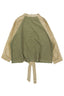 Reworked 2-tone Military Fabric Kimono Sz L/XL *Sample*