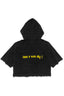 Reworked '96 Mankind 'Have A Nice Day!" Inside-out Cropped Sleeve Hoodie XL/XXL *1 of 1*