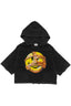 Reworked '96 Mankind 'Have A Nice Day!" Inside-out Cropped Sleeve Hoodie XL/XXL *1 of 1*
