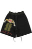 Reworked Slayer 'War Ensemble / Clash of the Titans Tour' Baggy Gym Short *1 of 1*