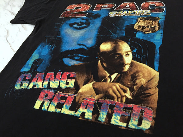 2Pac 90s 'Gang Related' Bootleg Tribute XL *Rare*