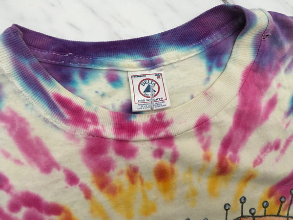 Metallica '00 'Fixxxer Tie Dye' XL/XXL *Faded & Distressed*
