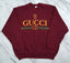 Gucci 90's Bootleg Crewneck XXL *Burgundy*