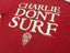 Zooport Riot Gear '91 'Charlie Don't Surf' Large *Red*