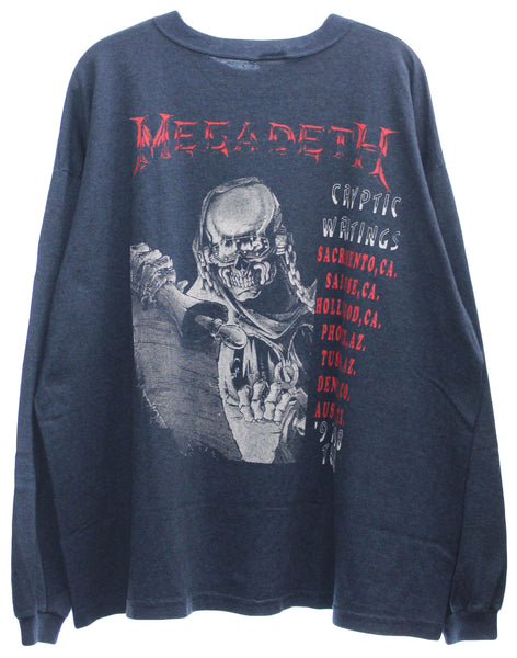 Megadeth '97 'Cryptic Writings Tour' Boxy XL/XXL L/S *Rare*