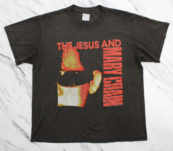 The Jesus and Mary Chain '87 'Darklands / April Skies' Large *RARE**Paper Thin/Boxy Fit*