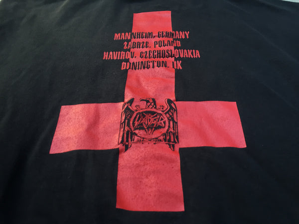 Slayer 1992 European Tour Sweatshirt XL/XXL *Rare*
