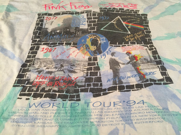 Pink Floyd 1994 Division Bell Tour Tie Dye XL/XXL