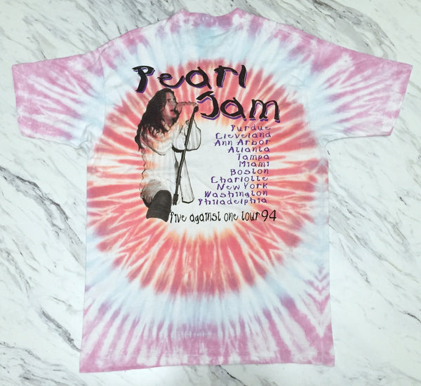 Pearl Jam '94 'Five Against One Tour Tie Dye' XL